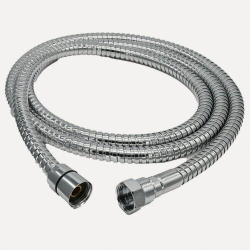 Изображение товара Шланг армированный для душа-лейки для ванны 3/8-1/2 + переходник 1,7метра