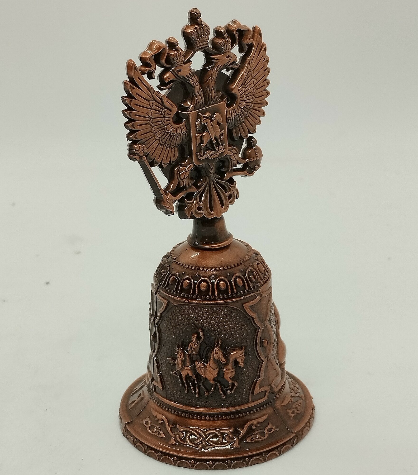 Колокольчик-герб "Карелия ", медь — фото 1