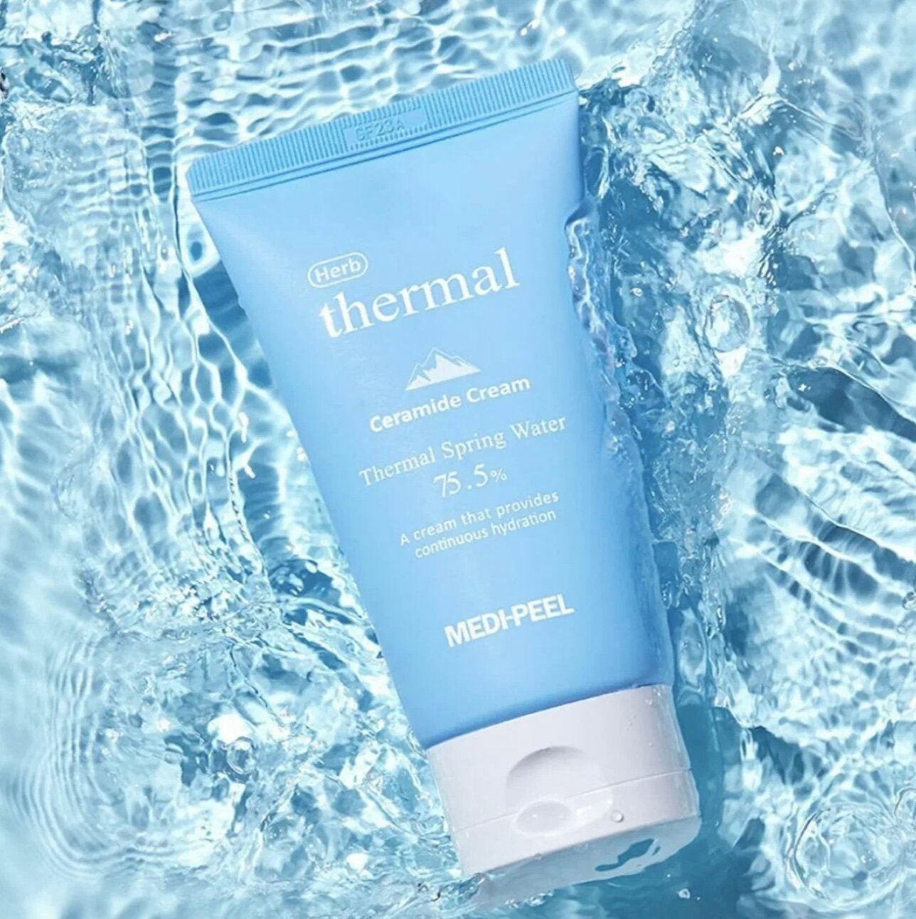 Восстанавливающий крем с церамидами и термальной водой MediPeel Herb Thermal Ceramide Cream 120 мл