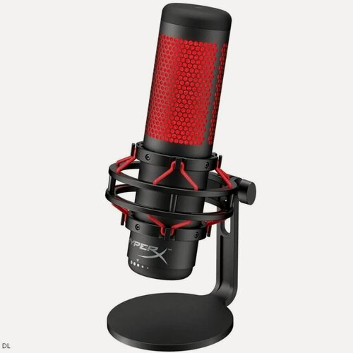 Изображение товара HyperX Микрофон игровой (для стриминга) HyperX QuadCast, черный