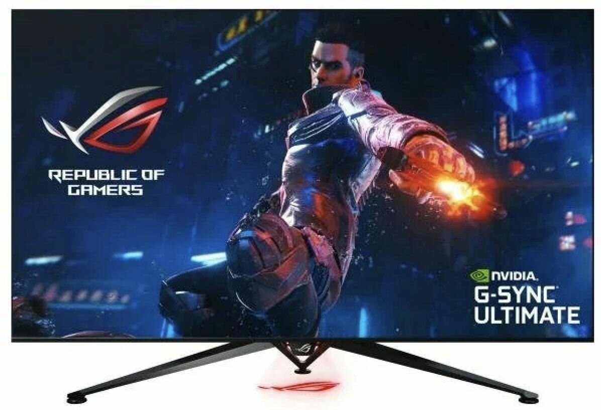 ASUS 65" Монитор 65" 4К ROG SWIFT PG65UQ, 3840 2160, 69 PPI, 144 Гц, 16:9, VA