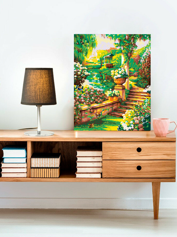 Картина по номерам "Летний сад" — фото 1