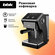 Кофеварка рожковая BBK BCM1503, черный/серый, с капучинатором, 15...