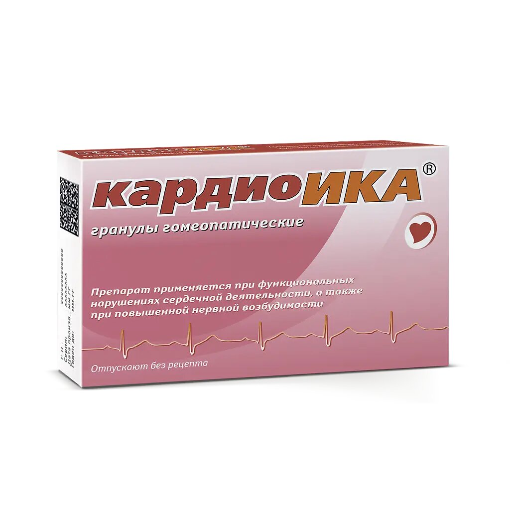 КардиоИКА гранулы гомеопатические 10 г 1 шт