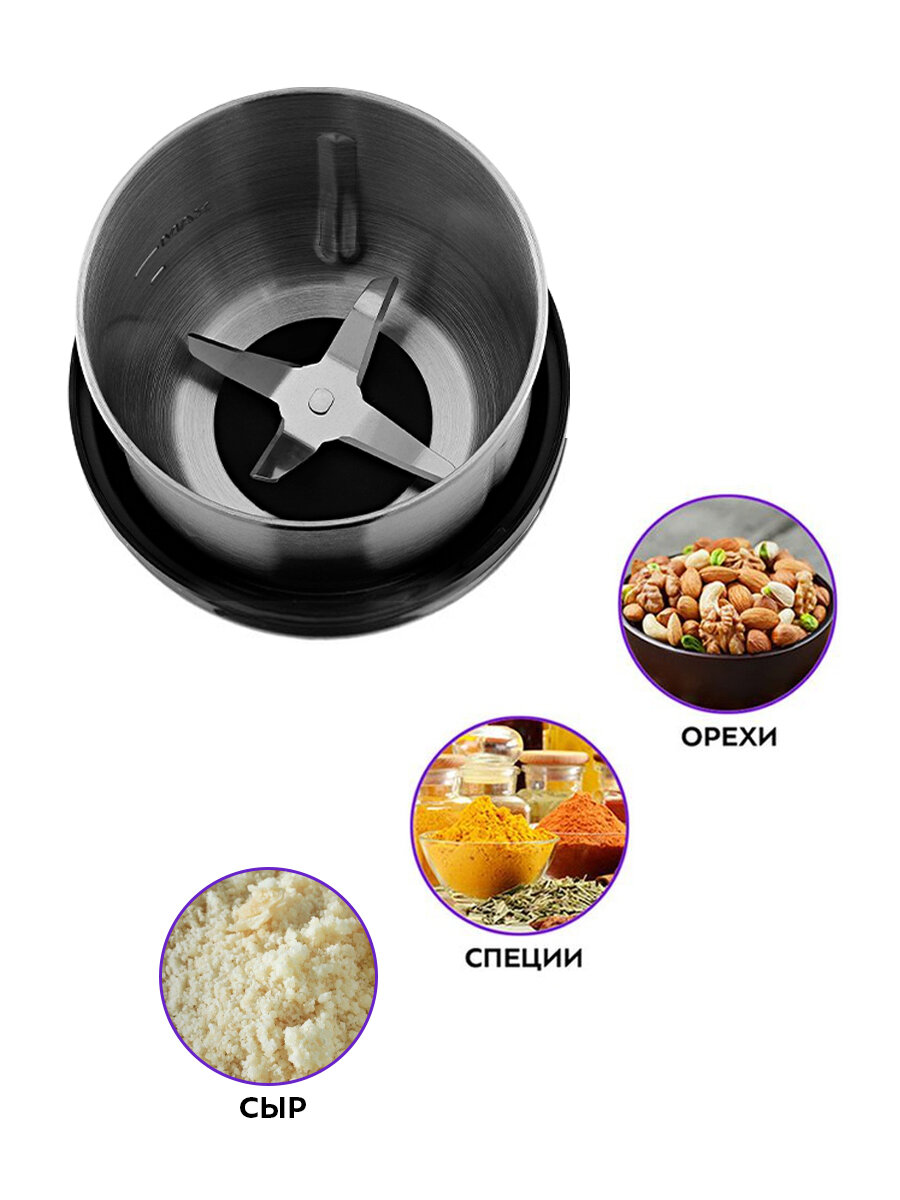 Кофемолка «3 в 1» Kitfort KT-799 — фото 1