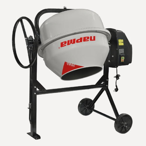 Изображение товара Бетономешалка парма БСЛ-160Ч 02.001.00036, 160 л, 700 Вт, черный/серый