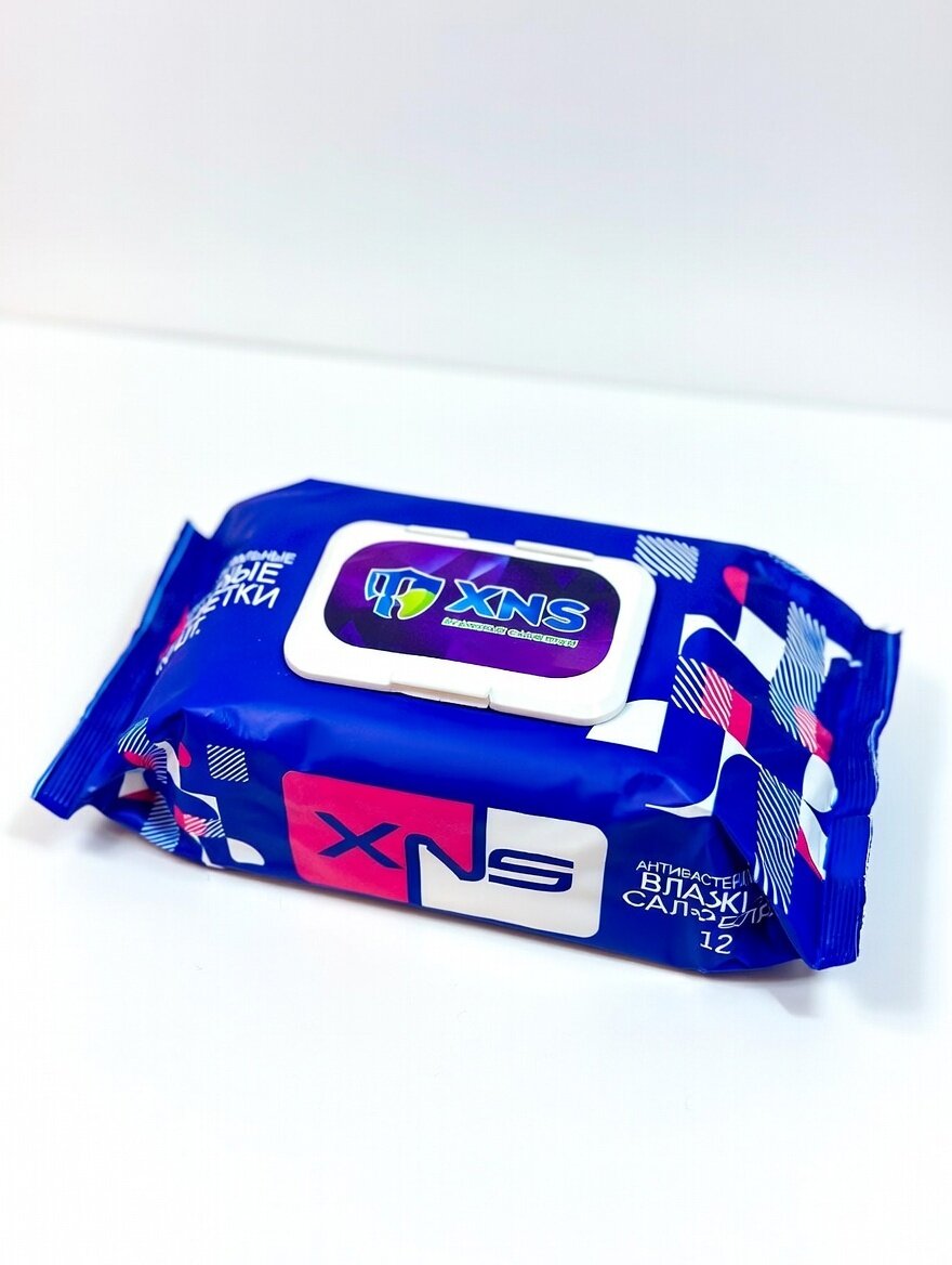 Влажные салфетки XNS Kids / Мужской / 120 шт гипоаллергенные детские без спирта и парабенов