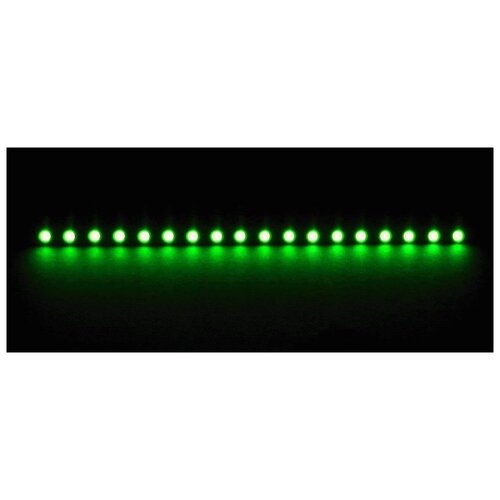 Светодиодная лента Nanoxia Rigid LED, 20см, зеленая
