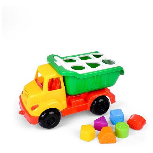 Альтернатива Развивающая игрушка Грузовик с сортером, микс развивающая игрушка грузовик с сортером микс