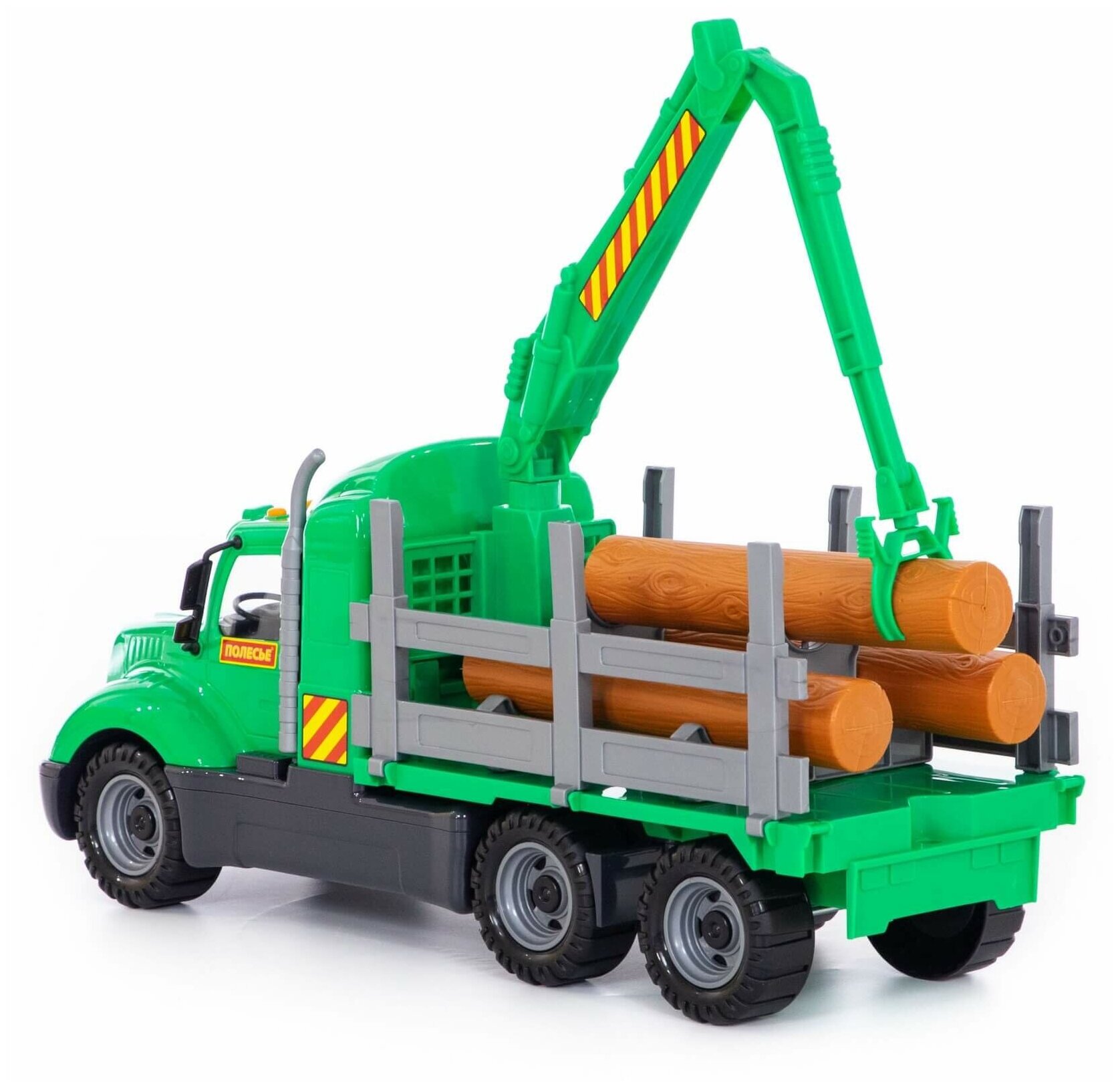 Детская игрушка Полесье "Майк", лесовоз, для игр дома и на улице — фото 1