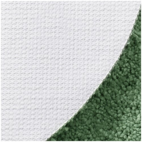 фото Коврик для ванной комнаты wasserkraft dill 60x60 зеленый bm-3913