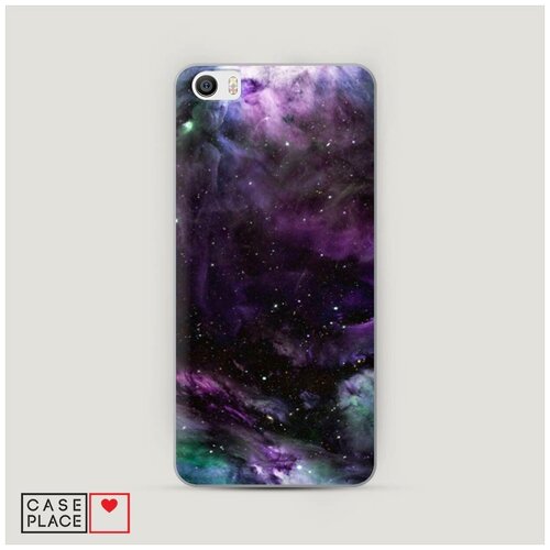 фото Чехол пластиковый xiaomi mi5 космос фиолетовый case place