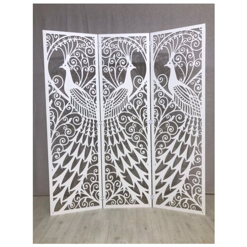 Ширма для комнаты. Перегородка для зонирования. Модель Жарптица. 1750*1500мм