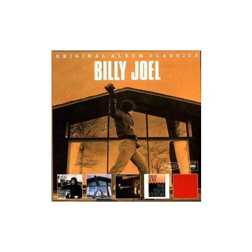 Компакт-Диски, Columbia, BILLY JOEL - Original Album Classics (Cold Spring Harbor / Glass Houses / Songs In The Attic / The Nylon Curtain (5CD) billy joel glass houses