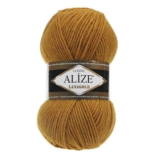 фото Пряжа alize lanagold, 49 % шерсть, 51 % акрил, 100 г, 240 м, 645