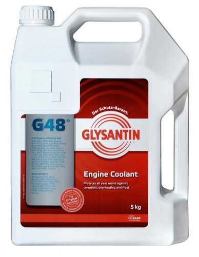 Антифриз Glysantin G48 [сине-зеленый], готовый, 5кг. GLYSANTIN 990794