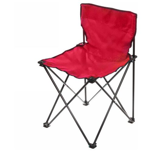 Стул складной в чехле до 100кг 44*44*69 см красный складной стул для взрослых красный серый складной стул рыболовный стул