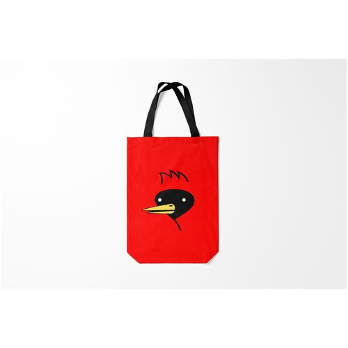 фото Сумка-шоппер / 31х42 см / мемы / омская птица burnettie