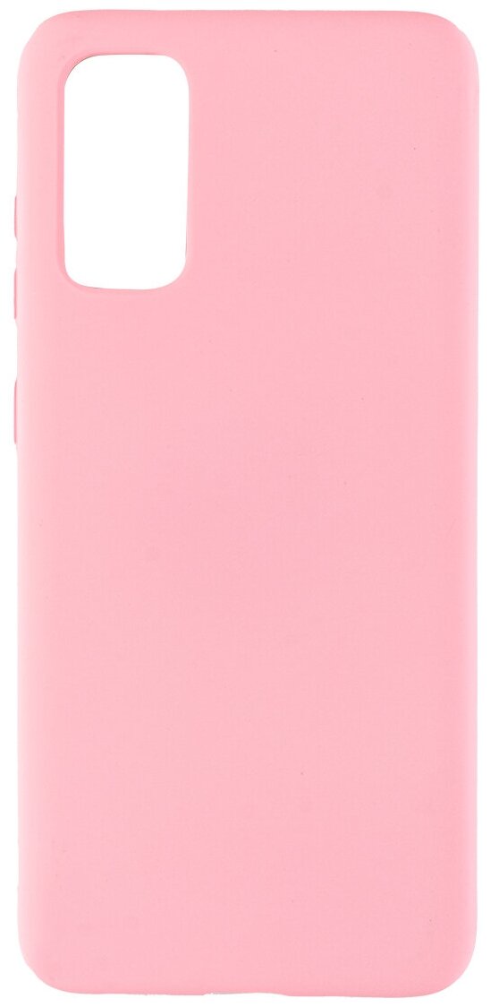 Чехол для Samsung Galaxy S20. Soft touch premium. Розовый.
