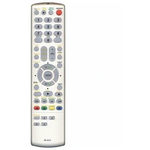 Huayu DC-G1U (17490) пульт дистанционного управления (ПДУ) для моноблока TV+DVD пульт huayu y27401 tv dvd ic для tv dvd elenberg