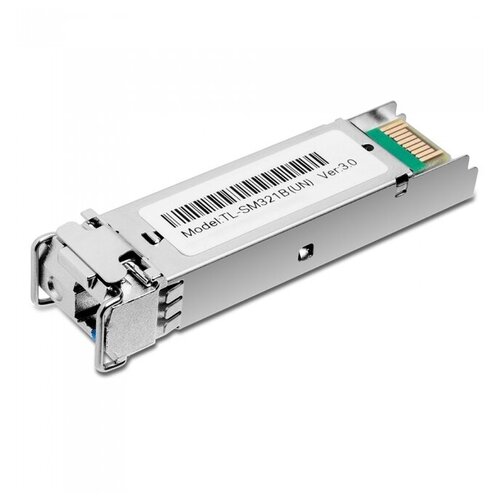 WDM SFP модуль двунаправленный TP-Link TL-SM321B 1000Base-BX tp link сетевое оборудование tl sm5310 t модуль sfp 10g base t rj45