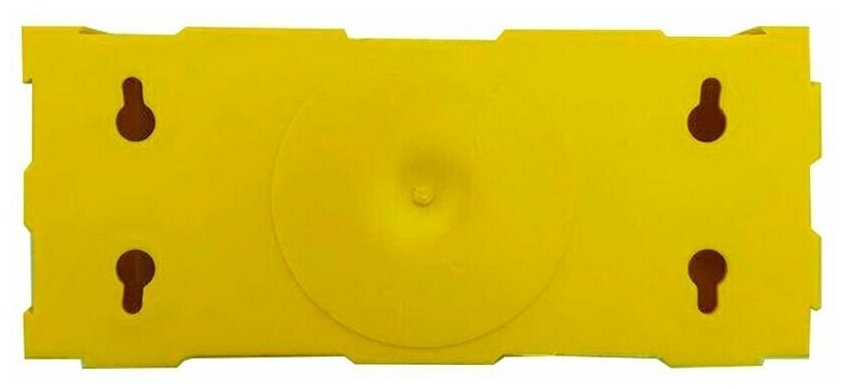 Система хранения Rezer/сборный органайзер 9 ячеек, желтый - фотография № 4