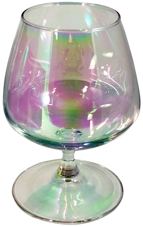 Набор бокалов и рюмок Glasstar Изумруд для бренди, RNIZ_1812_11, 410 мл, 3 шт., изумрудный