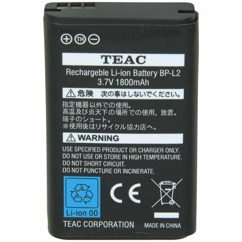 Tascam BP-L2 аккумуляторная батарея для DR-1, DR-99 студийный микрофон tascam tascam tm 70 black