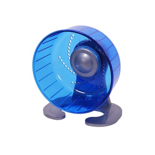 фото Игрушка для грызунов rosewood "колесо пико", голубая, 19х16.5х11см/d17см (великобритания)