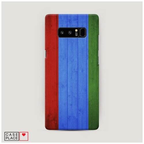 фото Чехол пластиковый samsung galaxy note 8 флаг дагестана case place