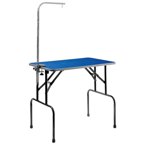 стол для груминга your stol 90х60см с регулировкой высоты для груминга собак для стрижки животных Стол для груминга ZooOne TP15436S Профи складной с кронштейном 92*60*83 см, синий
