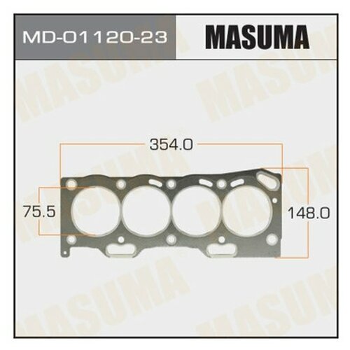 Md-01120-23_прокладка Гбц! Toyota Corolla 1.3/1.5 16v 4e-Fe/5e-Fe 90> Masuma арт. MD-01120-23