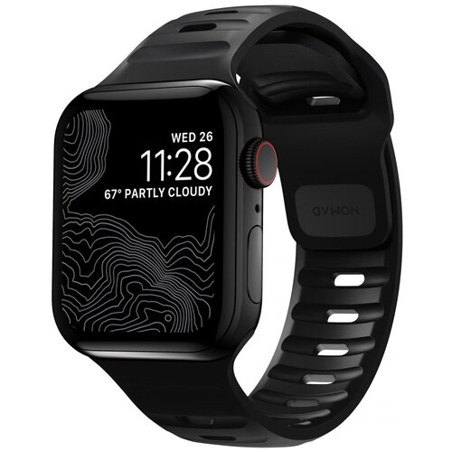 Ремешок Nomad Sport Strap (NM1Am10000) для Apple Watch 44mm/42mm (Black)