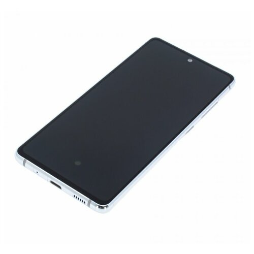 Дисплей для Samsung SM-G780F (Galaxy S20 FE) модуль в сборе с тачскрином <белый> (OEM)