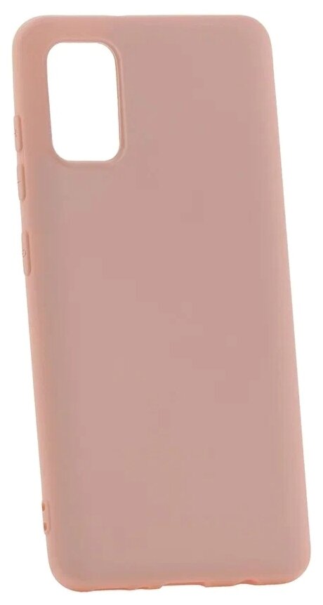 Чехол на Samsung Galaxy A41 Derbi Slim Silicone-3 розовый песок