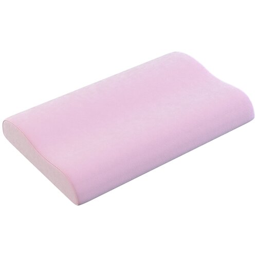 Подушка ортопедическая с эффектом памяти, «Эрго kids» (цвет розовый)