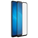 Закаленное стекло DF для Oppo A15 / A15s Full Screen Full Glue Black Frame oColor-21 - изображение