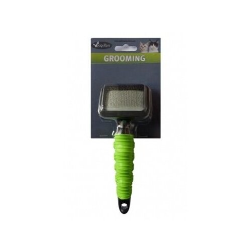 Papillon Пуходерка для кошек, малая (Slicker brush small) 280011  Slicker brush small, 0,116 кг
