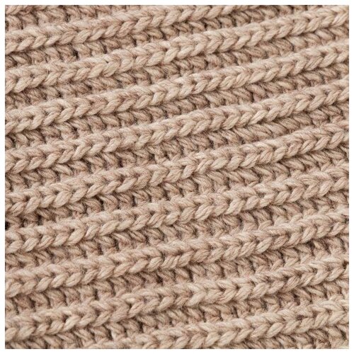 JAGGA Снуд женский, цвет кофейный, размер 53х34