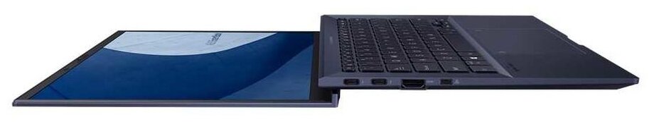 Ноутбук Asus Expertbook B9400CEA-KC0062X Core i7 1165G7 16Gb SSD1Tb Intel Iris Xe graphics 14 IPS FHD 1920x1080 Windows 11 Professional black WiFi BT Cam Bag