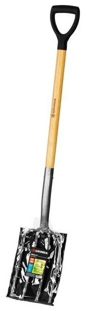GRINDA PROLine 280x180x1200 мм, вилы с деревянным черенком и пластиковой рукояткой - фотография № 9