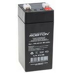 Свинцово-кислотный аккумулятор ROBITON VRLA4-4.5 (4 В, 4.5 Ач) - изображение