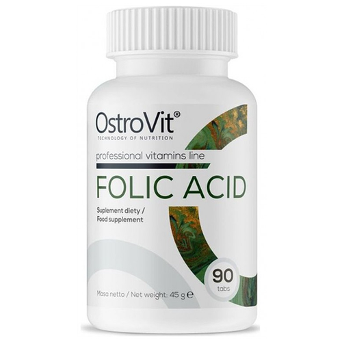 Фолиевая кислота Folic Acid, 90 таблеток