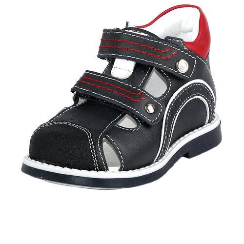 фото Туфли летние для мальчиков elegami 6-807672101,темно-синий,размер 30