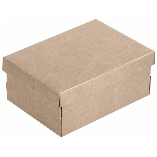 Коробка Common, S крафт, самосборная, 24х17,5х10 см, микрогофрокартон
