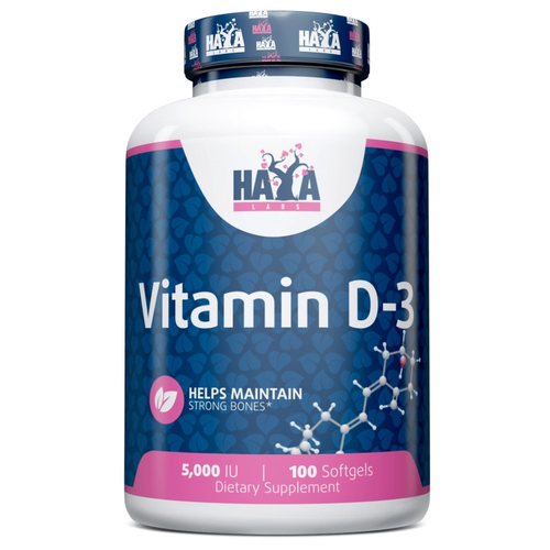 HL Vitamin D-3 5000 IU 100 капсул