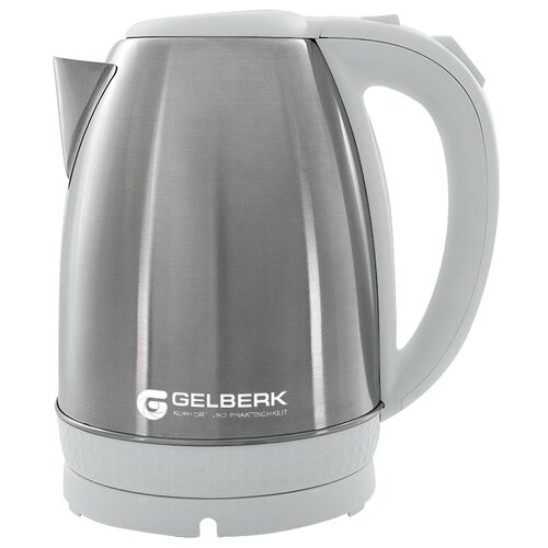 Чайник Gelberk GL-450, белый чайник электрический gelberk белый 1 8л gl 450