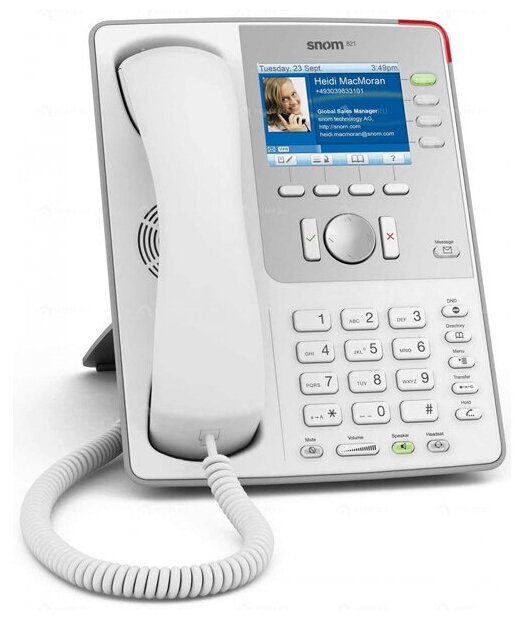 Snom 821 Grey Оборудование VoIP (IP телефония) .
