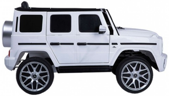 RiverToys Автомобиль Mercedes-Benz G63 T999TT, white