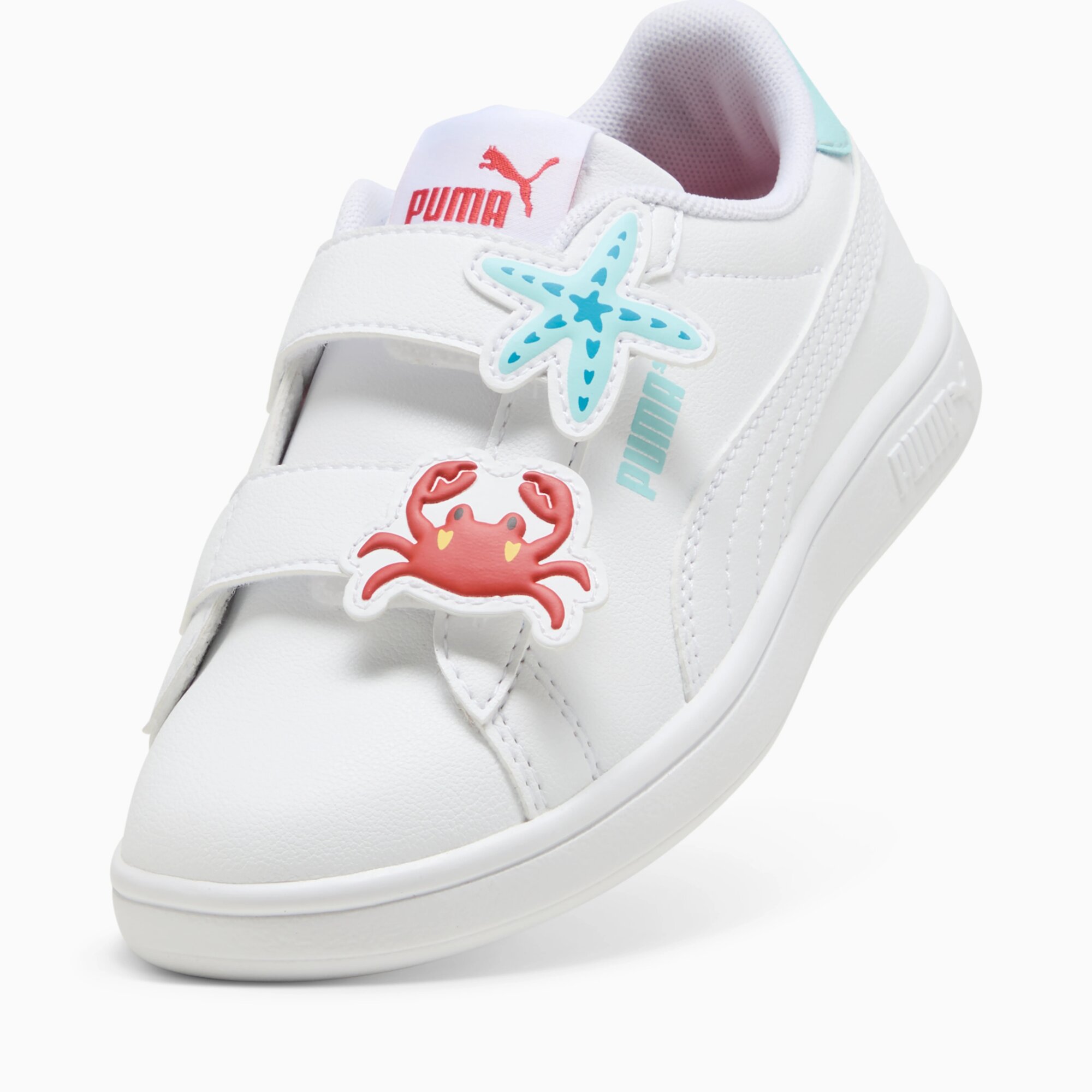 Кеды PUMA Smash 3.0 L, размер 13i UK, белый — фото 1